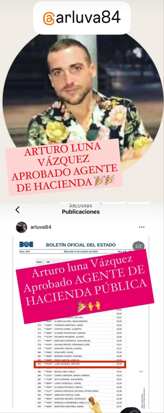 Arturo Luna - BOE