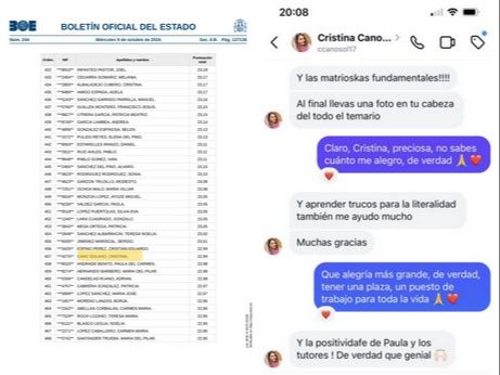 Cristina Cano - BOE